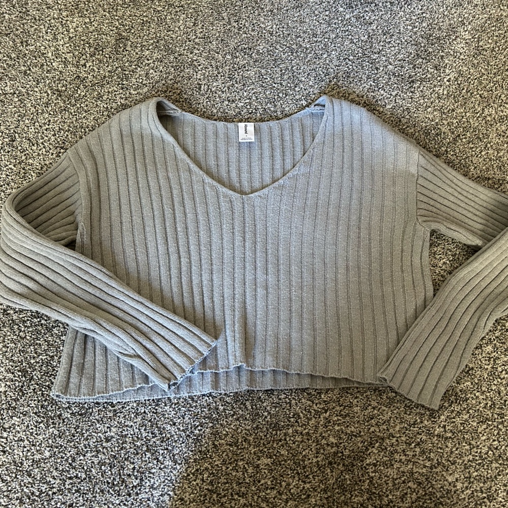 Abound light blue sweater